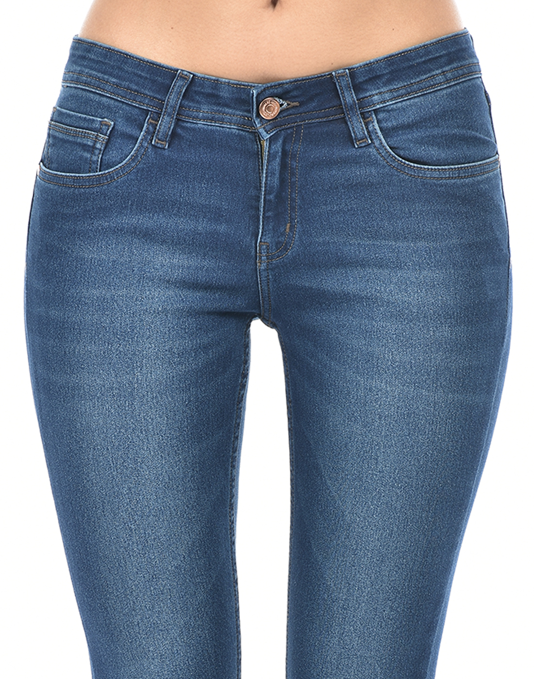 Numero Uno Women Solid Dark Blue Jeans